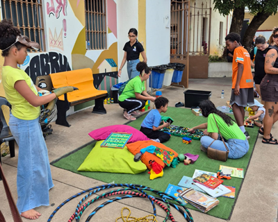 Ação de voluntariaod no Acessa - CAPA IUBH