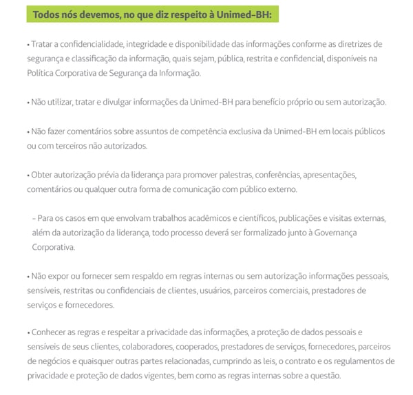 Codigo de conduta