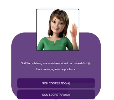 Manu secretária