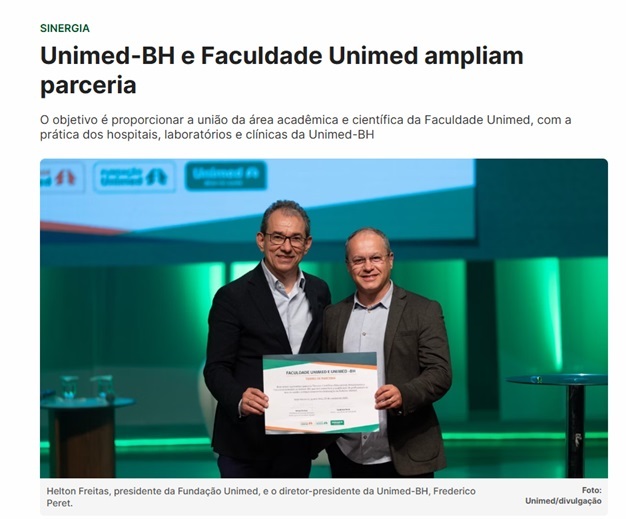 Parceria Faculdade Unimed